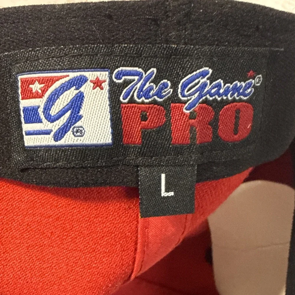 Louisville Cardinals Hat Men Large Red Wool Blend The Game Pro Fitted A-flex OTF